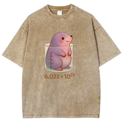 One Mole Per Litre Vintage Distressed T-shirt