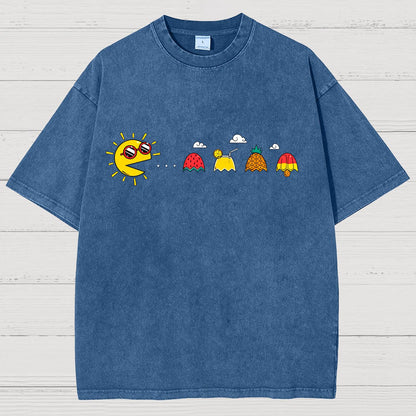 PAC-SUMMER Vintage Distressed T-shirt