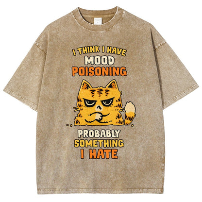 A Bad Case Of Mood Poisoning Vintage Distressed T-shirt