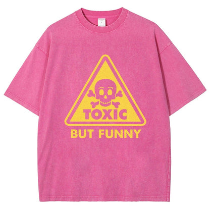 Toxic but Funny Vintage Distressed T-shirt