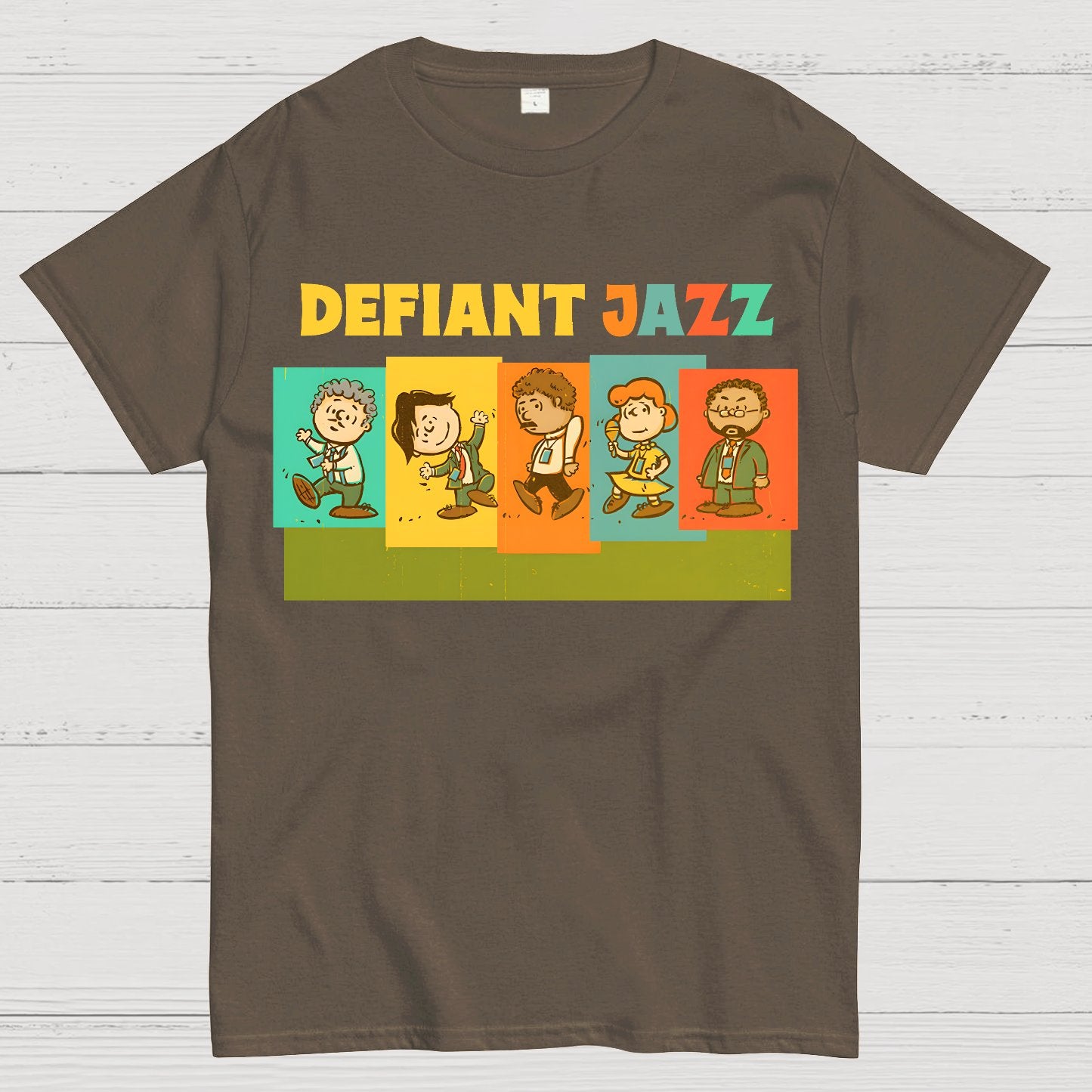Defiant Jazz Geek T-Shirt