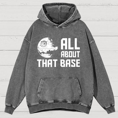 All About That Base Geeks Vintage Distressed Hoodie