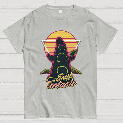 Retro Evil Tentacle Nerdy T-Shirt