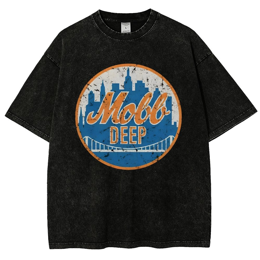 Queens New York Vintage Vintage Distressed T-shirt