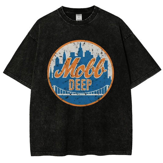 Queens New York Vintage Vintage Distressed T-shirt