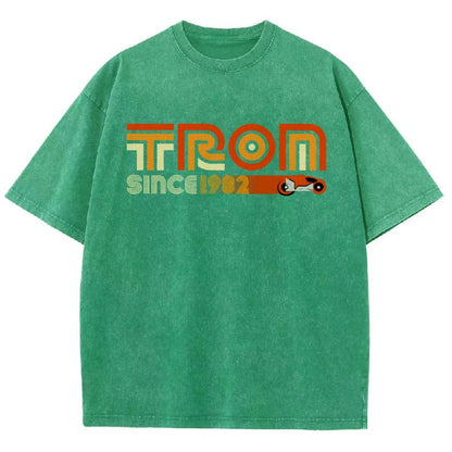 Retro Neon 1982 Vintage Distressed T-shirt