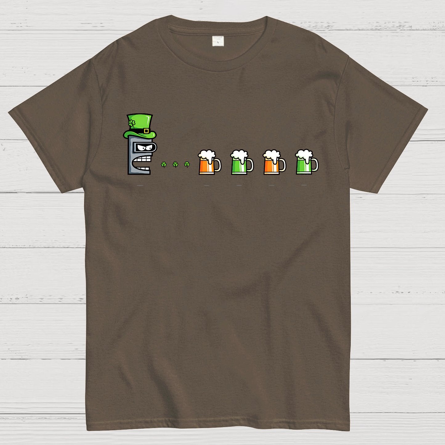 St. Patty’s Robot Geek T-Shirt