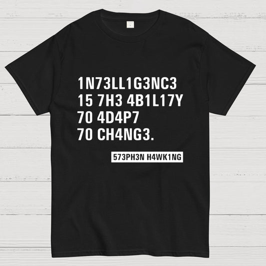Intelligence - Famous Physicist Science Geeky T-Shirt