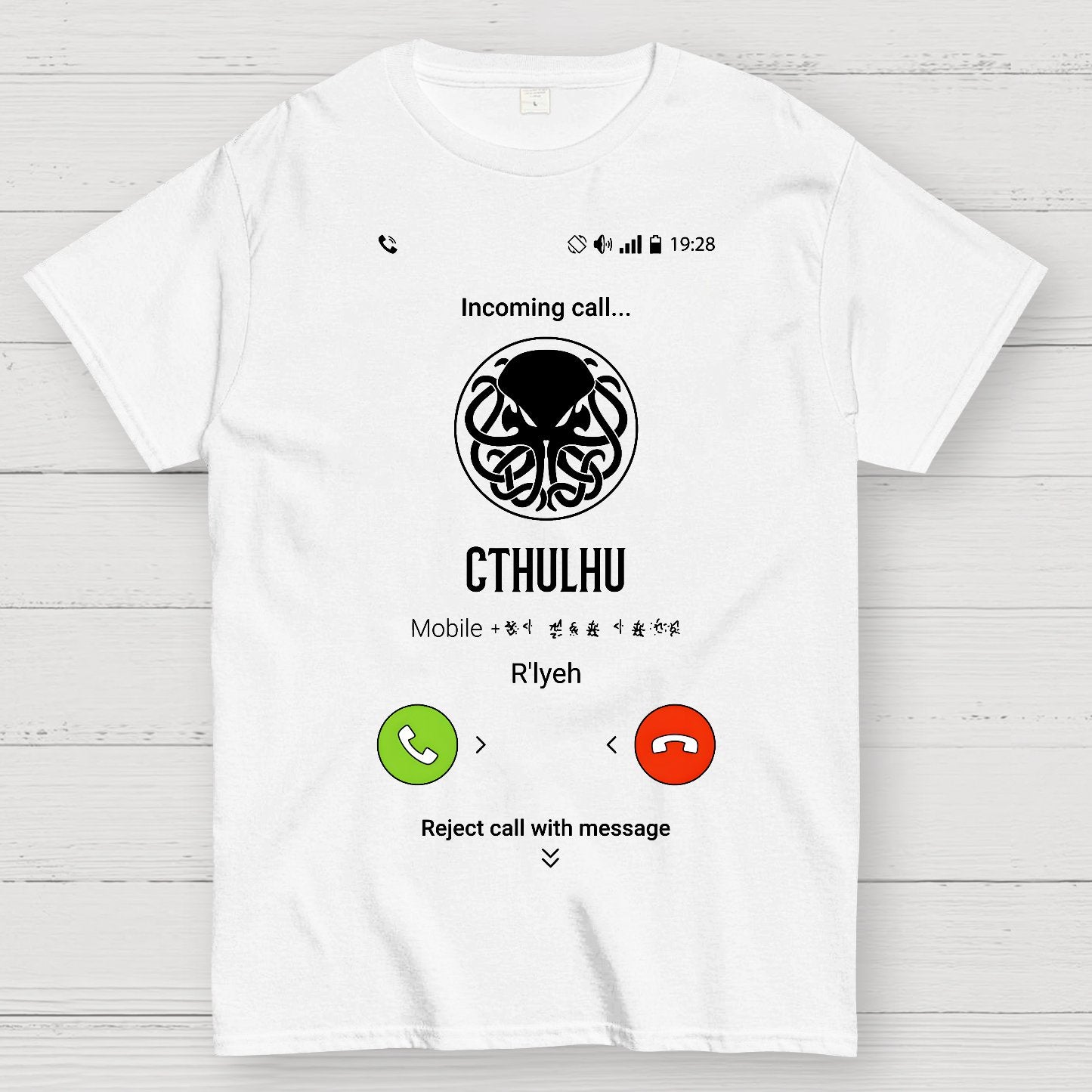Call of Mysterious Creature Geek T-Shirt
