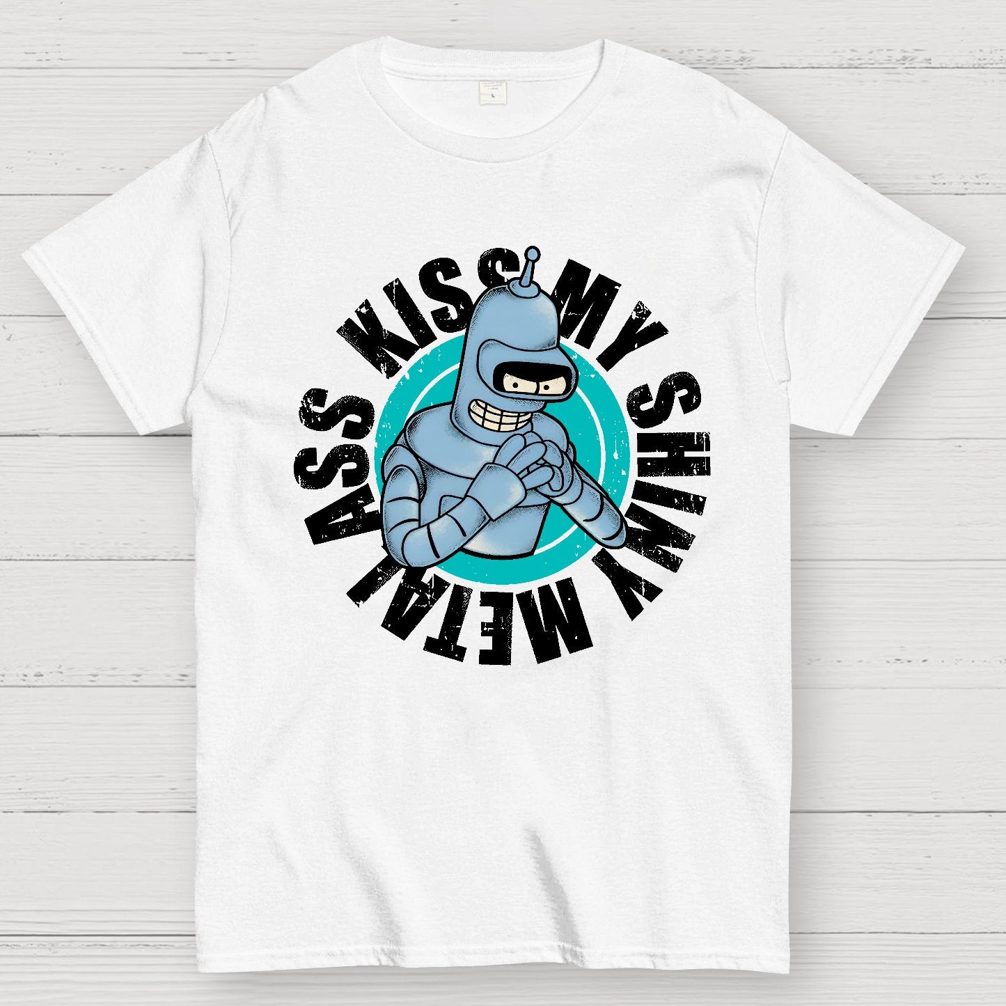 Kiss My Shiny Geek T-Shirt