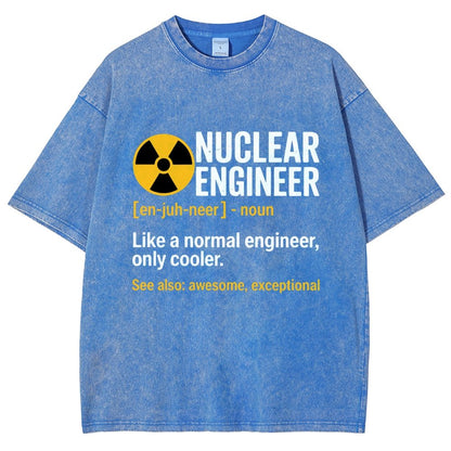 Nuclear Engineering Radioactive Chernobyl Vintage Distressed T-shirt