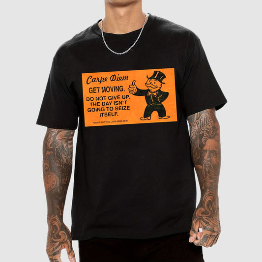 Carpe Diem Card Geek T-Shirt