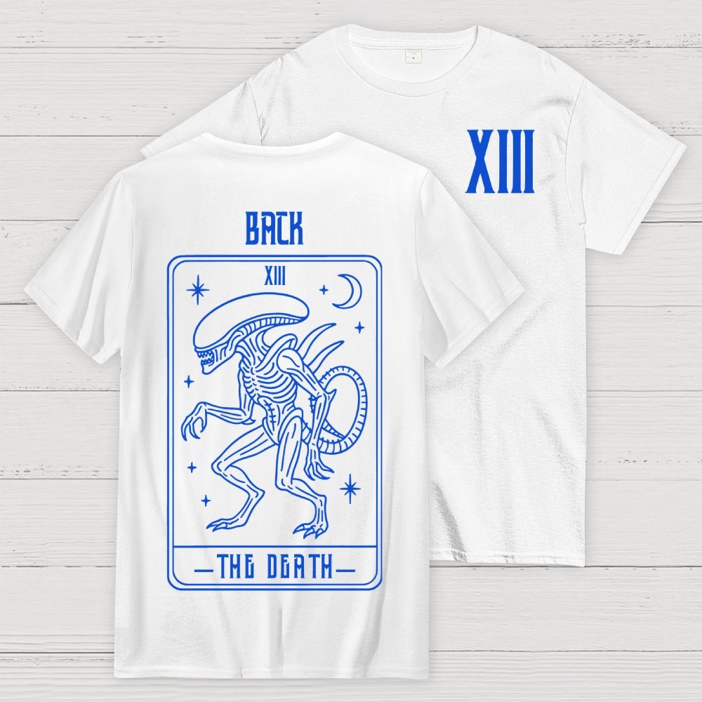 Mystery Tarot Front And Back Printing Geek T-Shirt