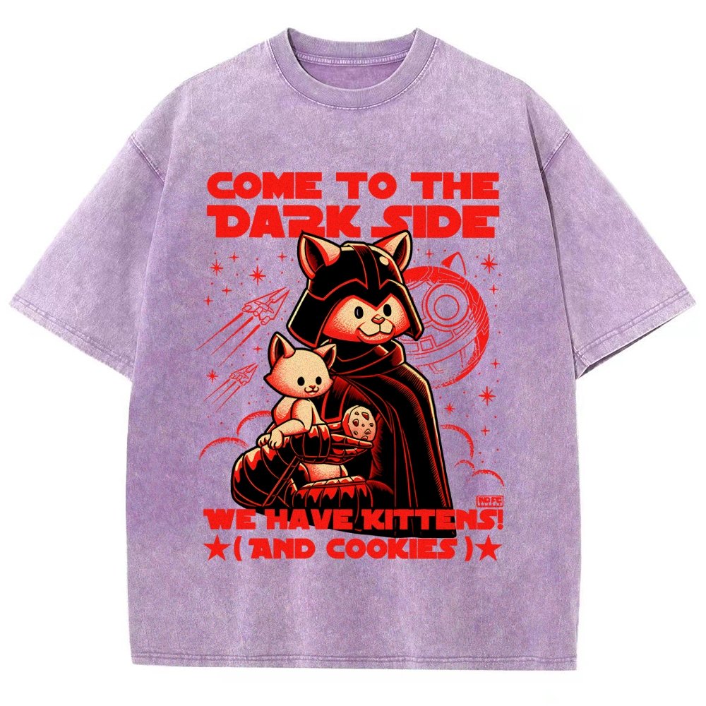 We Have Kittens and Cookies Vintage Distressed T-shirt