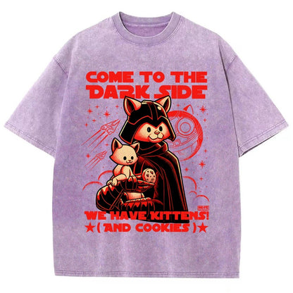 We Have Kittens and Cookies Vintage Distressed T-shirt