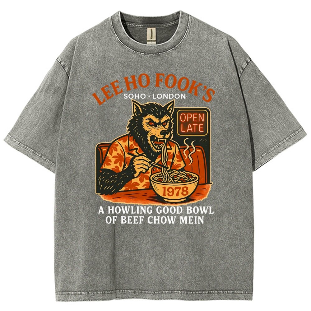 Mystery Town's 1978 Werewolf Vintage Distressed T-shirt
