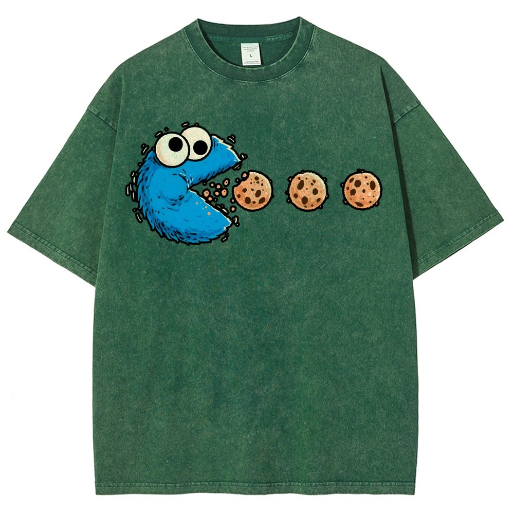 NomNom-Cookie Adventure Vintage Distressed T-shirt