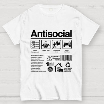 Antisocial Label Geek T-Shirt