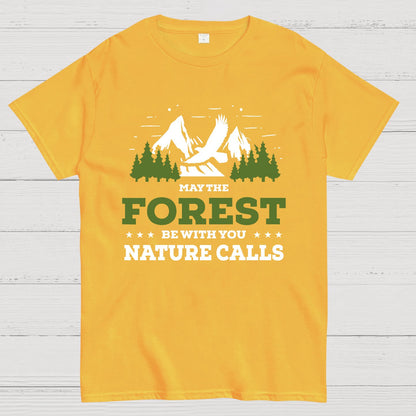 May The Forest Be With You, Breathe Naturally Geeky T-Shirt