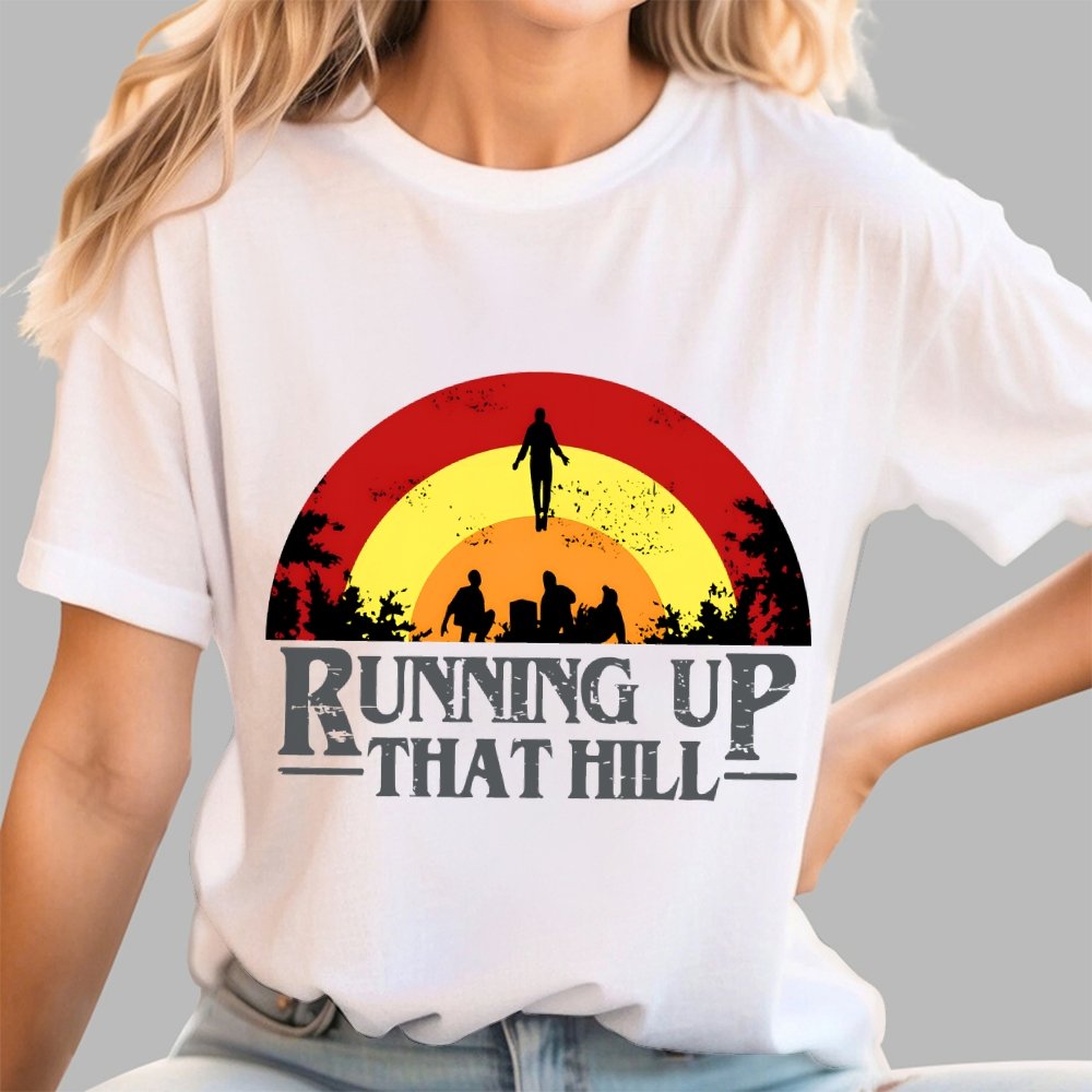 Running up that hill Geek T-Shirt