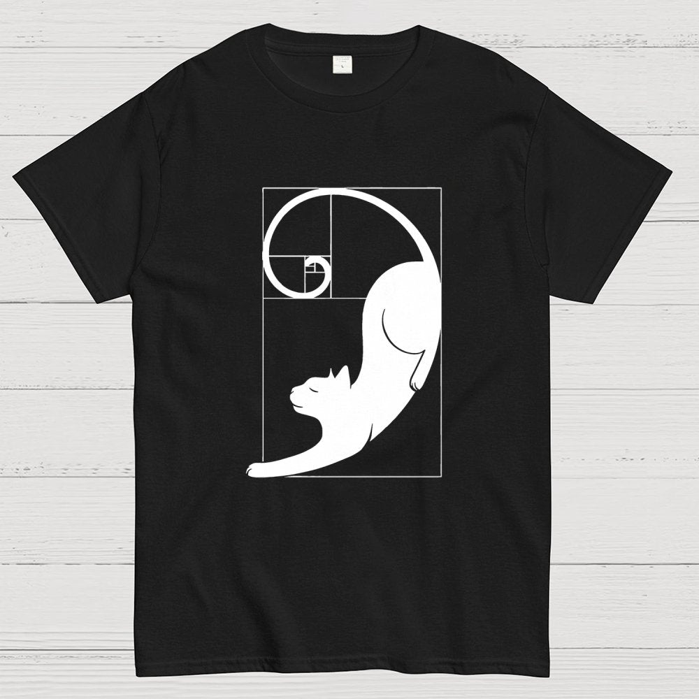 Fibonacci cat golden ratio Geek T-Shirt