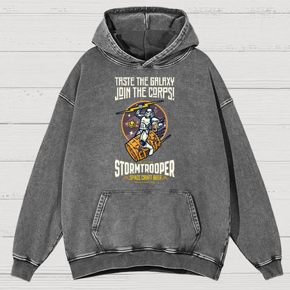 Taste The Galaxy.. Vintage Distressed Hoodie
