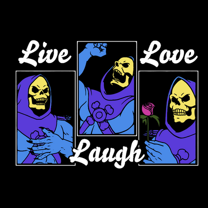 Live, Laugh, Love Geeky T-Shirt