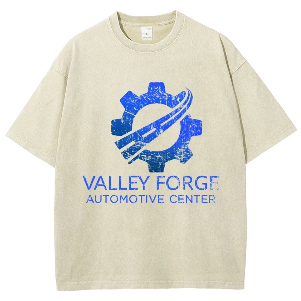Funny Valley Forge Automotive Vintage Distressed T-shirt