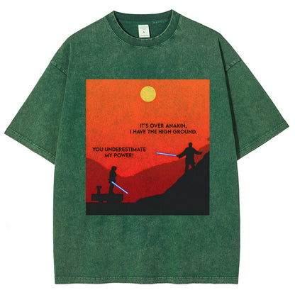 I have the Upper Hand Vintage Distressed T-shirt