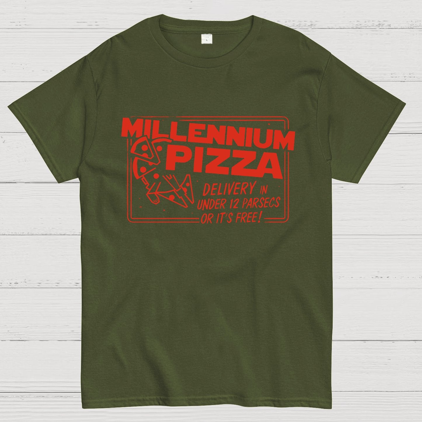 Cosmic Pizza Geek T-Shirt