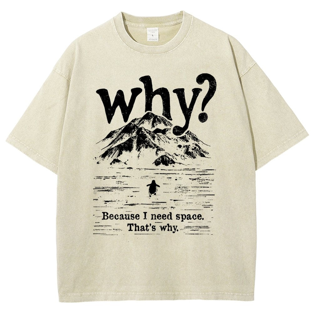 Nihilist Penguin Vintage Distressed T-shirt