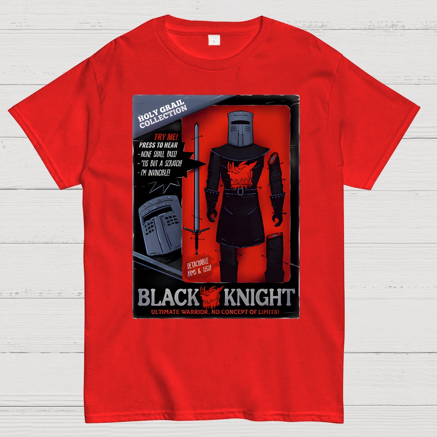Limited Edition Knight Figure Geek T-Shirt