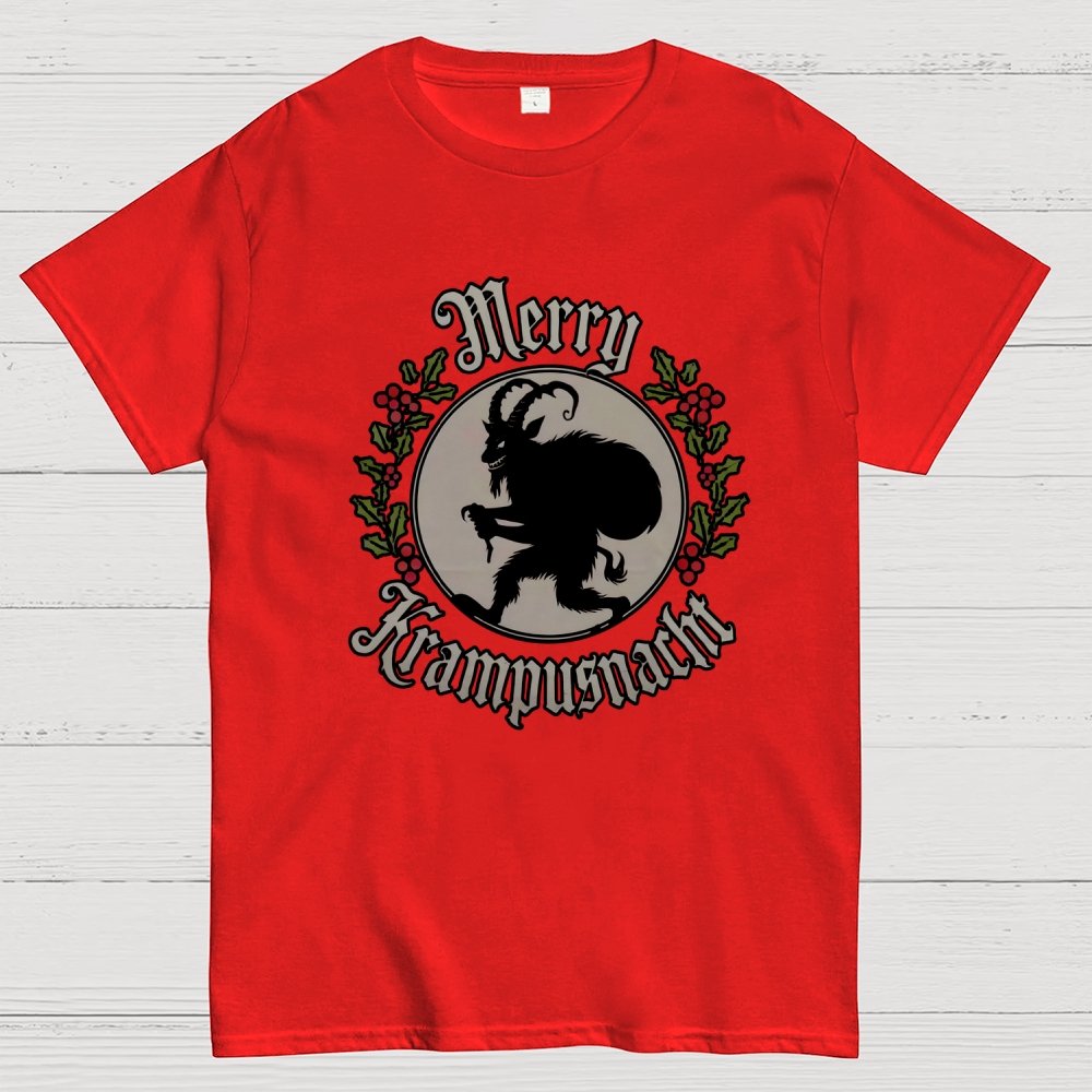 Merry Christmas  Krampus Night Geek T-Shirt