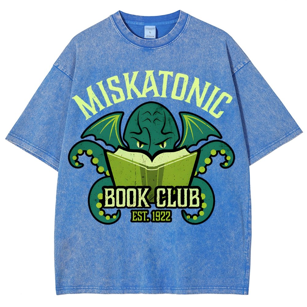 Mystic Book Club Vintage Distressed T-shirt