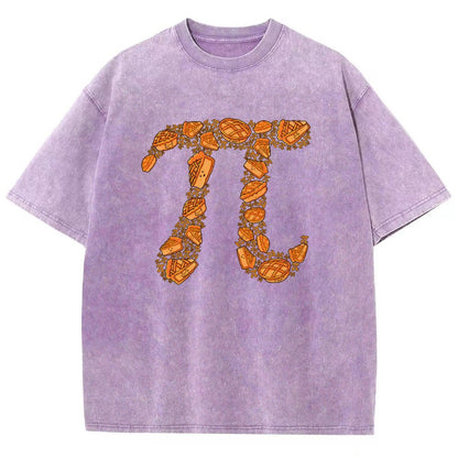 Doodle Pi Vintage Distressed T-shirt