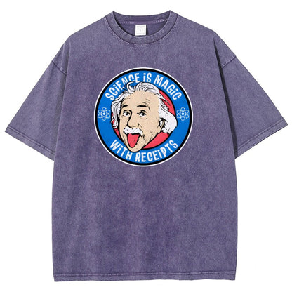 Science Is Magic Vintage Distressed T-shirt