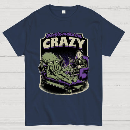 Lovecraft Cthulhu Therapy Geek T-Shirt
