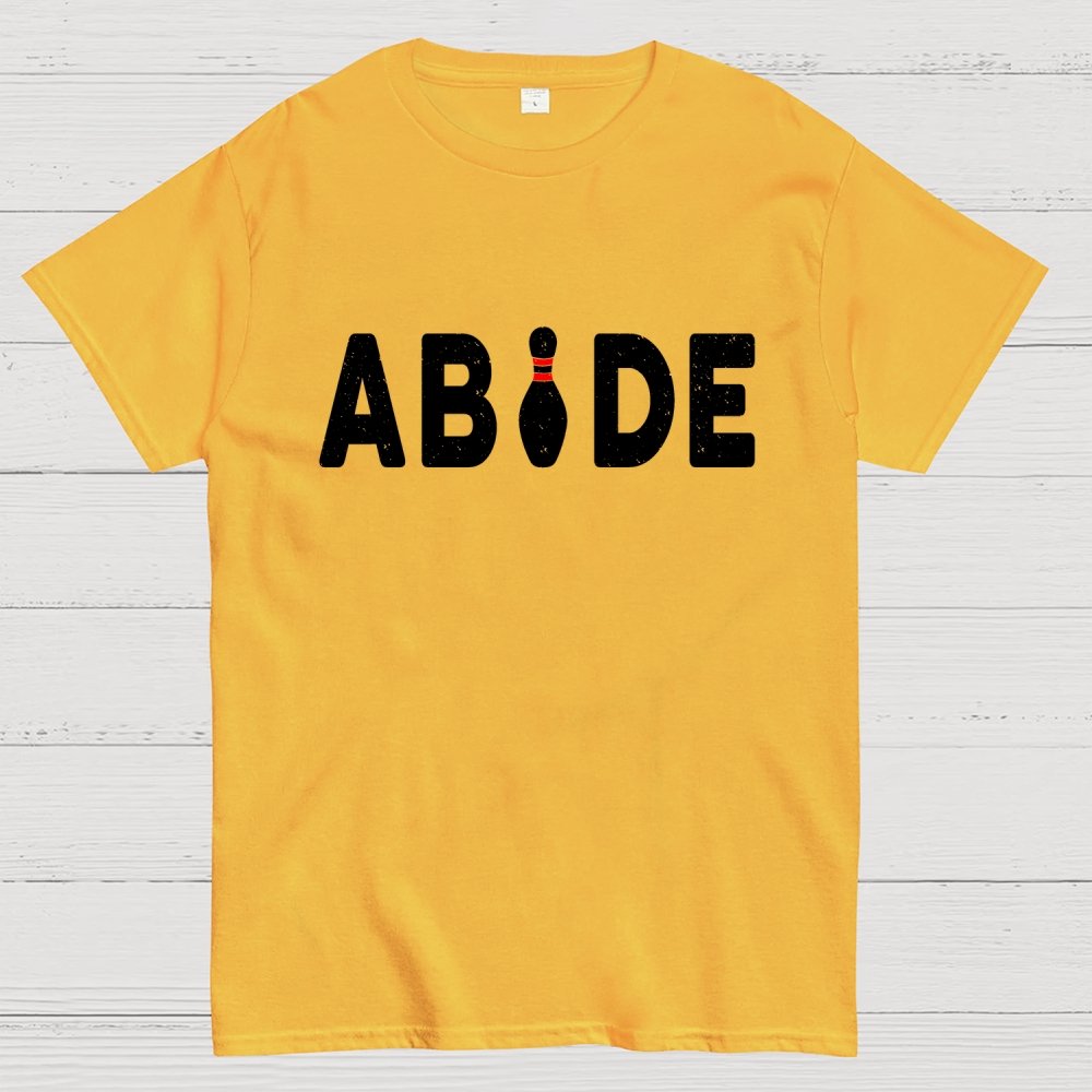 Bowling Abide Geek T-Shirt