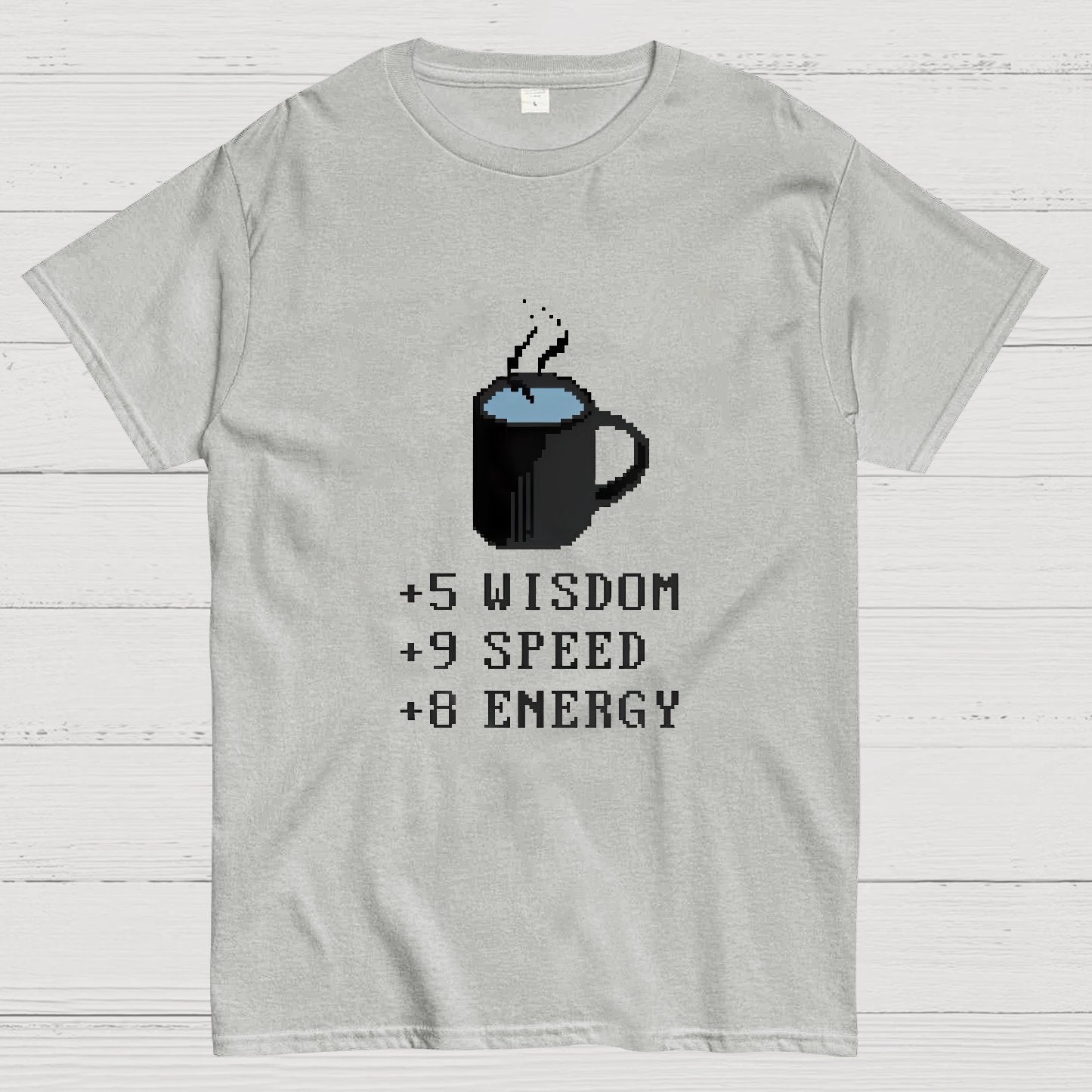 Coffee Plus To Stats Geeky T-Shirt