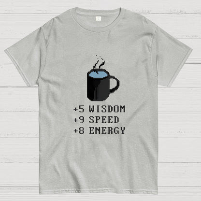 Coffee Plus To Stats Geeky T-Shirt