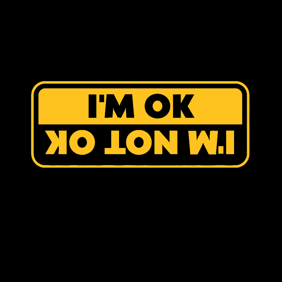 I'M OK, I'M NOT OK Geek T-Shirt