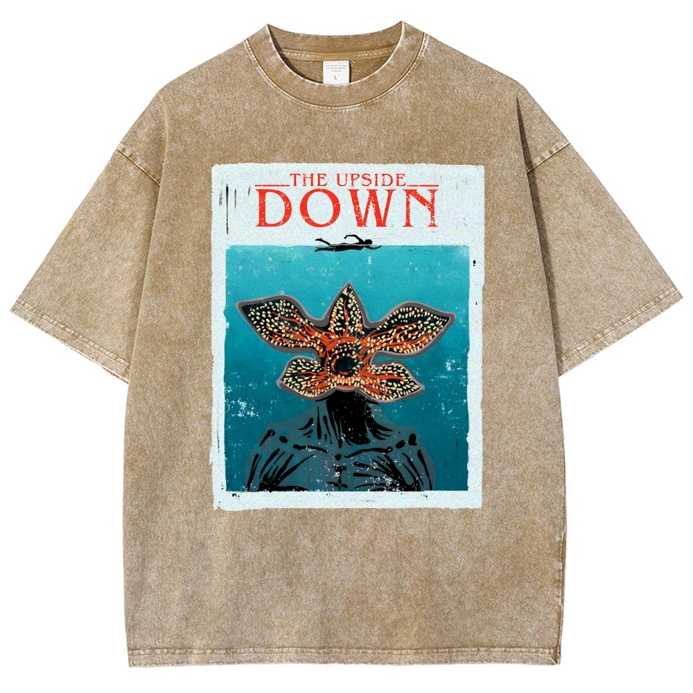 The Mysterious Realm Vintage Distressed T-shirt