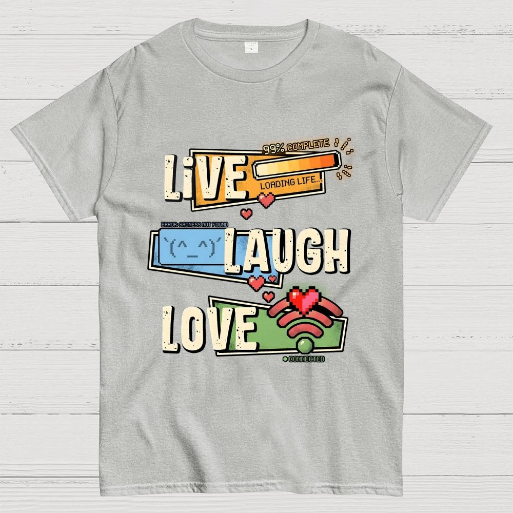 Live, Laugh, Love Geek T-Shirt