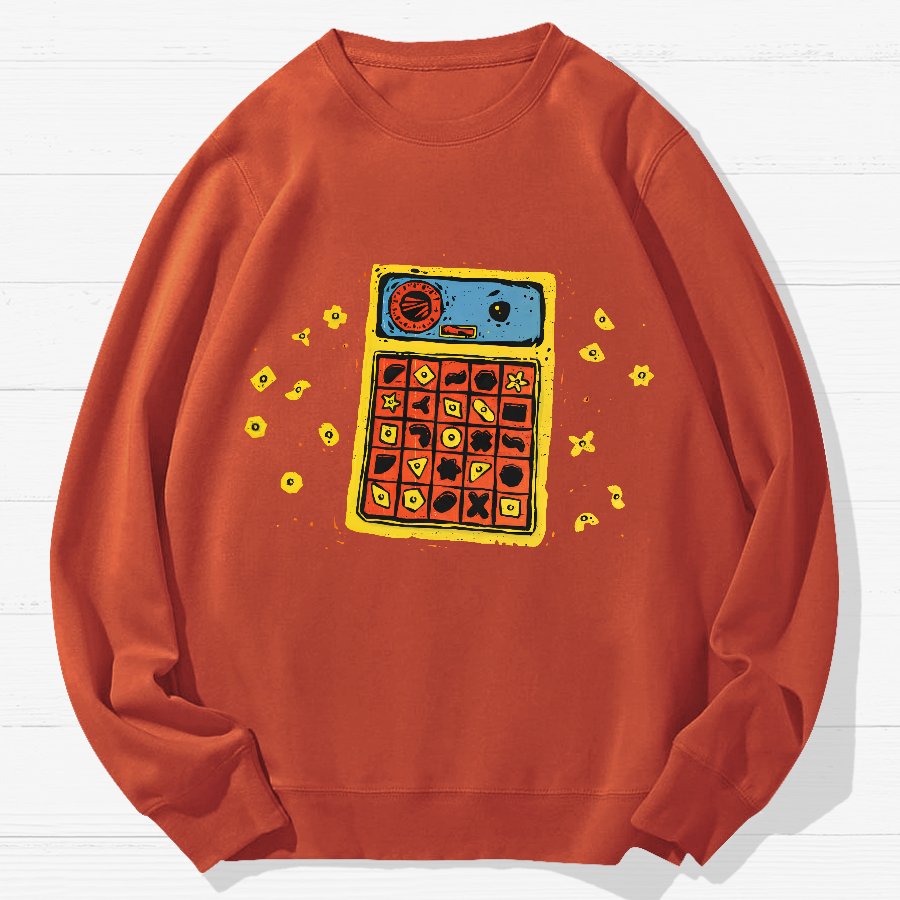 Perfect Anxiety Geek Cotton Sweatshirt