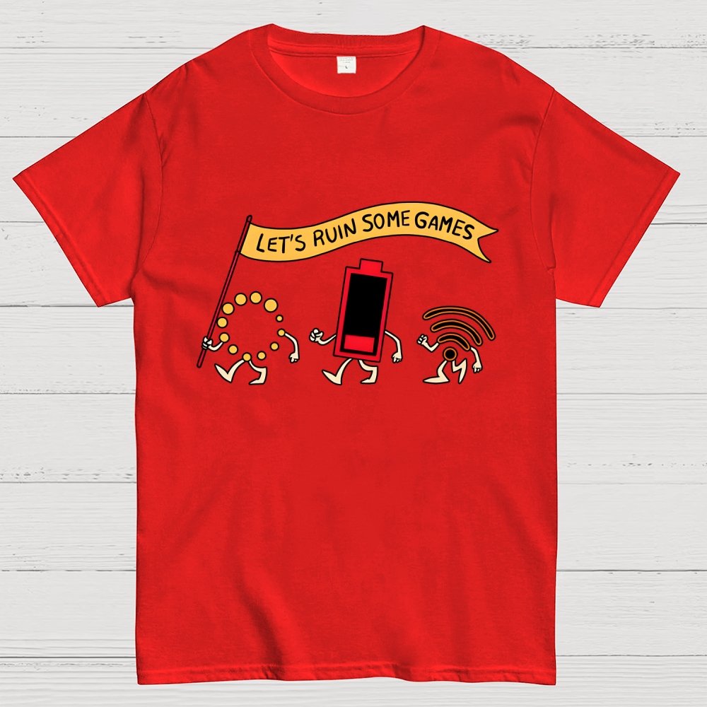 Let's Ruin Some Games Geek T-Shirt