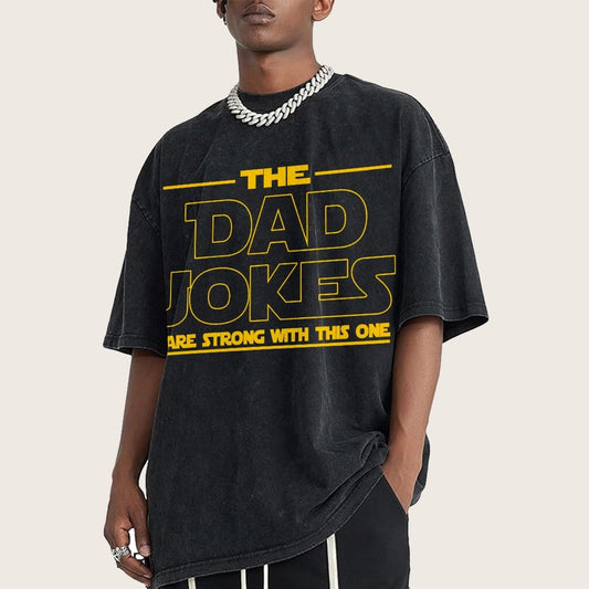 The Dad Jokes Vintage Distressed T-shirt