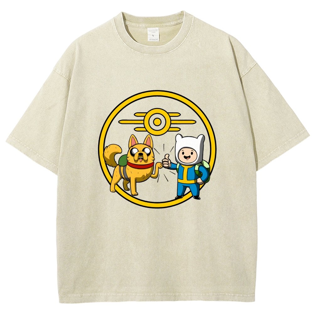 Wasteland Time Vintage Distressed T-shirt