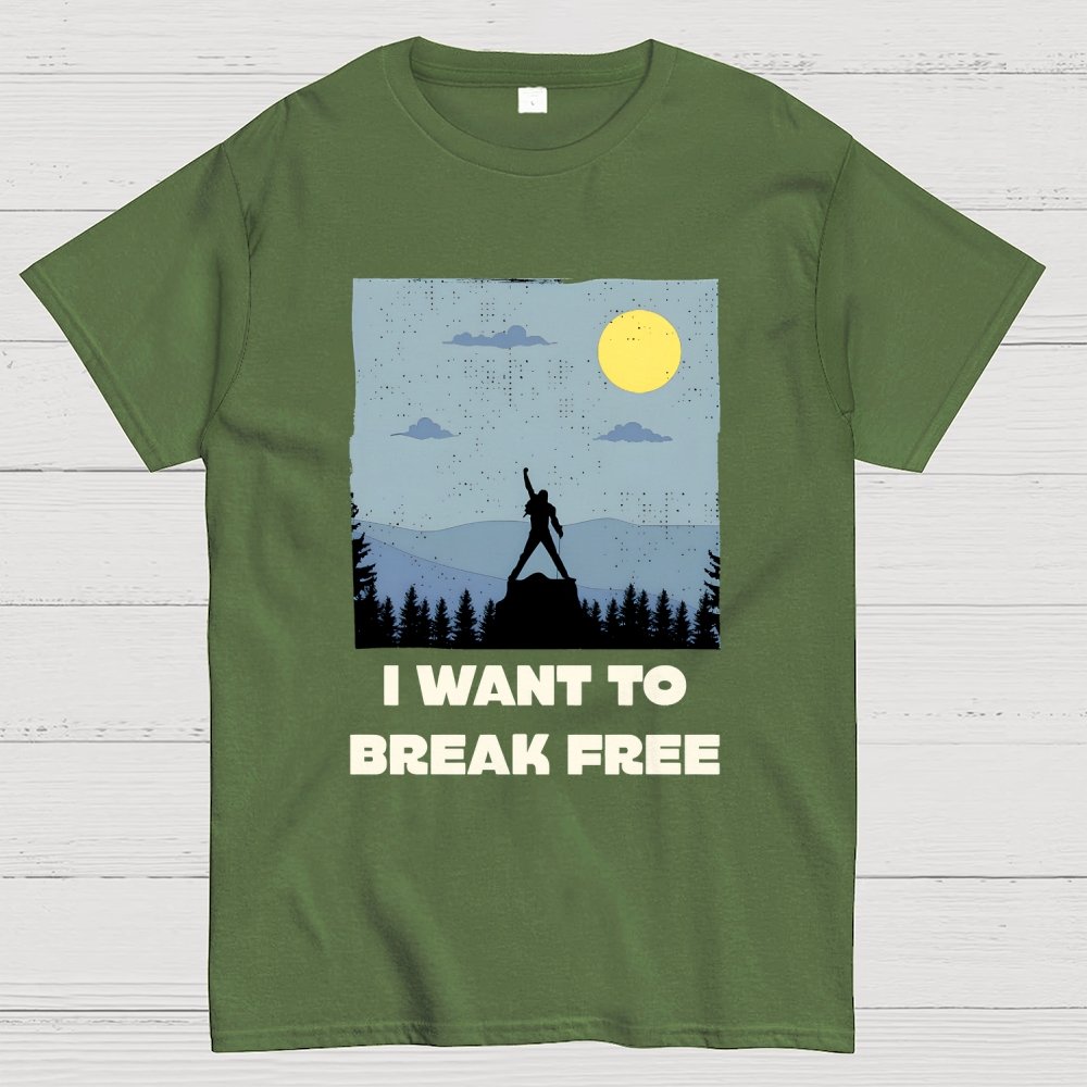 I Want To Break Free Geek T-Shirt