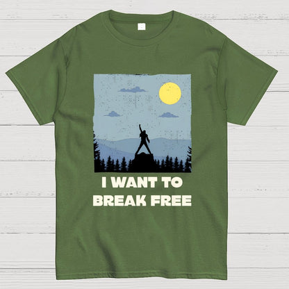 I Want To Break Free Geek T-Shirt