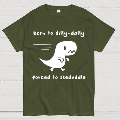 Forced To Skedaddle Geek T-Shirt